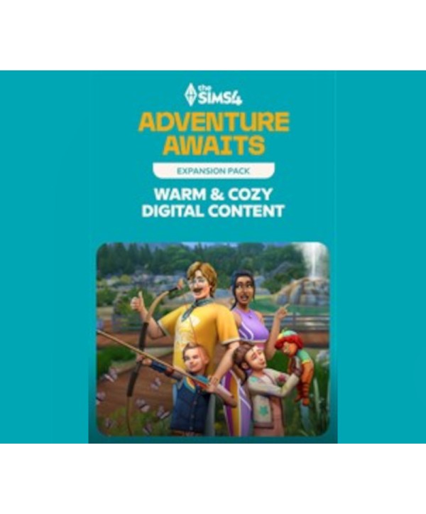 The Sims 4: Adventure Awaits - Warm & Cozy Digital Content Pre-order Bonus DLC Origin Key EUROPE